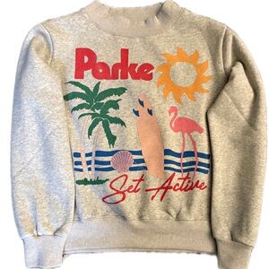 PARKE Set Active brand new mockneck fleece size small/medium fleece